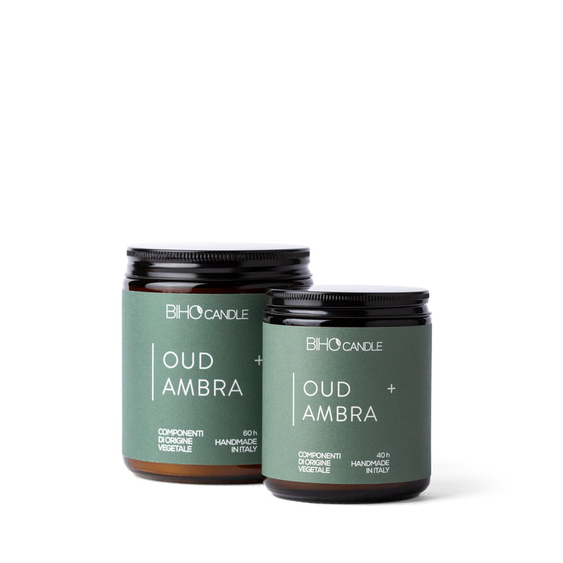 BIHO Candle | Oud + Ambra