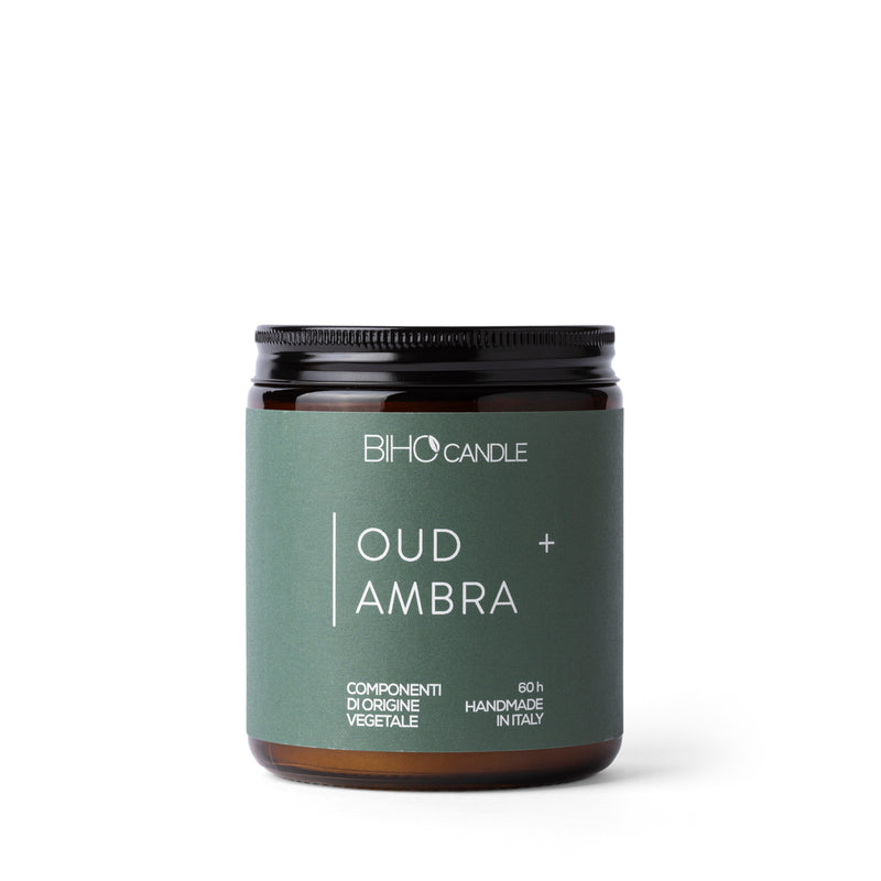 BIHO Candle | Oud + Ambra