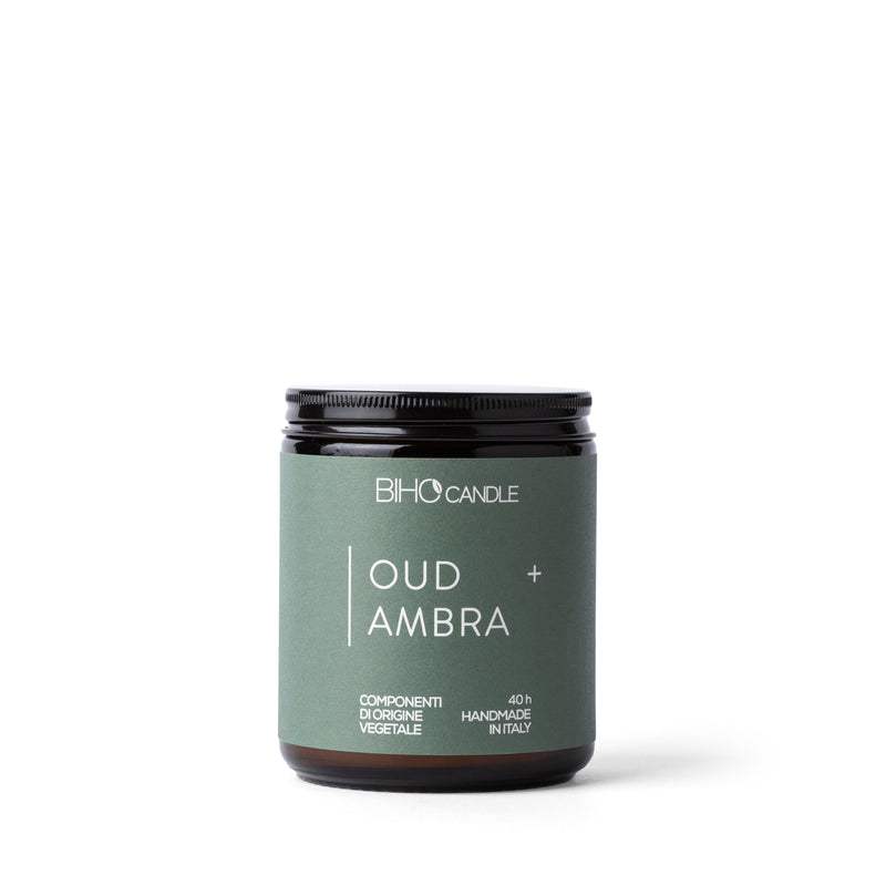 BIHO Candle | Oud + Ambra