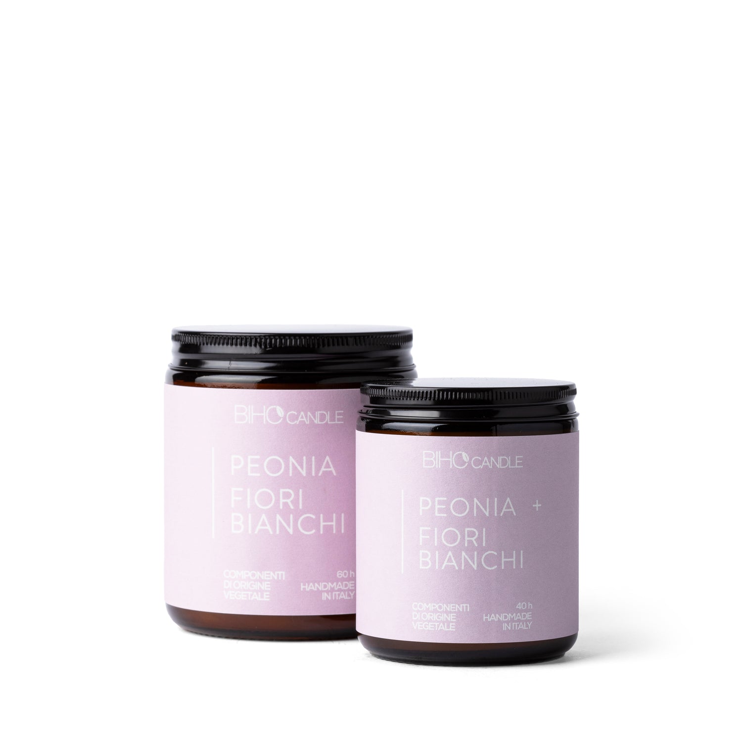 BIHO Candle | Peonia + Fiori Bianchi