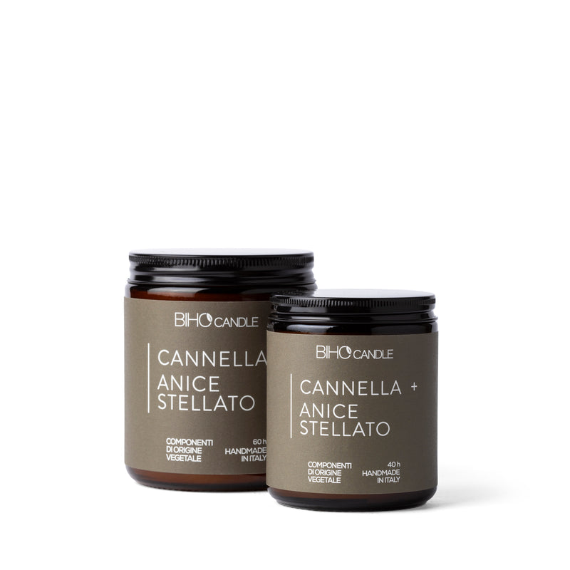 BIHO Candle | Cannella + Anice Stellato