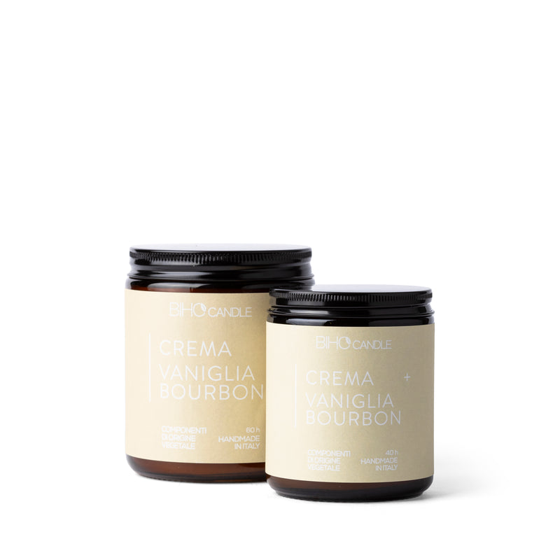 BIHO Candle | Crema + Vaniglia Bourbon