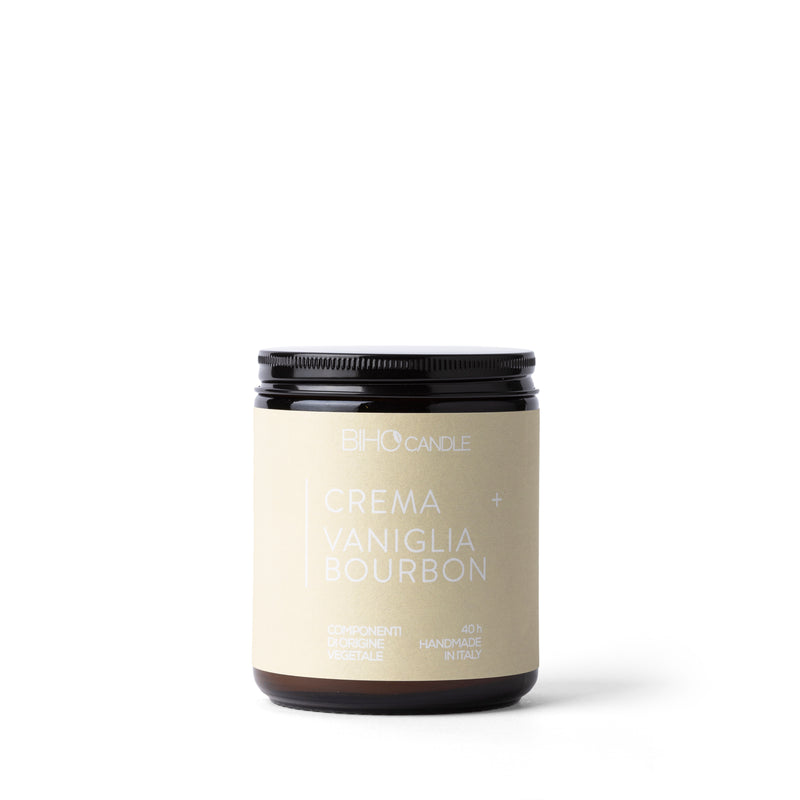 BIHO Candle | Crema + Vaniglia Bourbon
