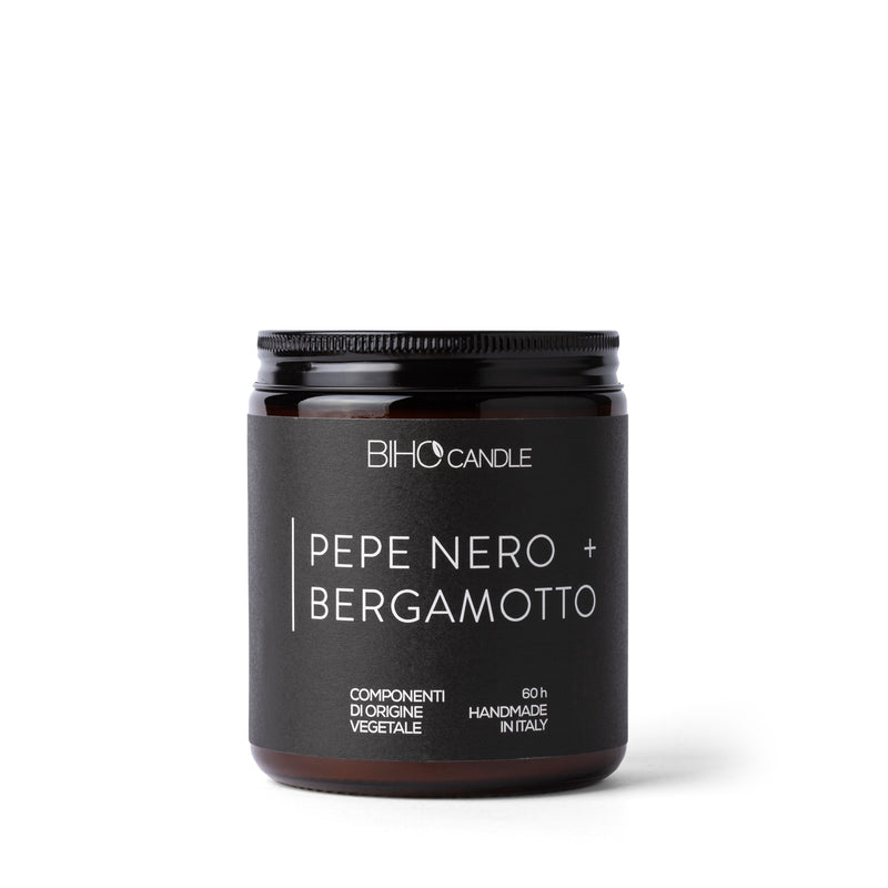 BIHO Candle | Pepe Nero + Bergamotto