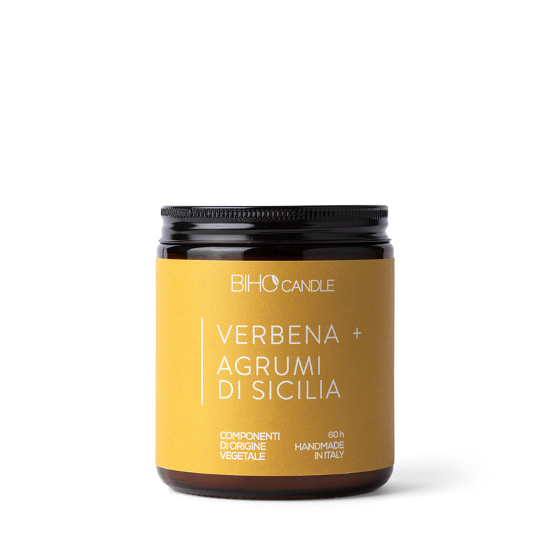 BIHO Candle | Verbena + Agrumi di Sicilia