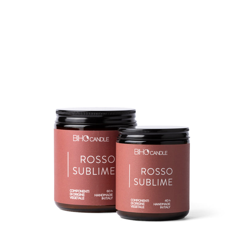 BIHO Candle | Rosso Sublime